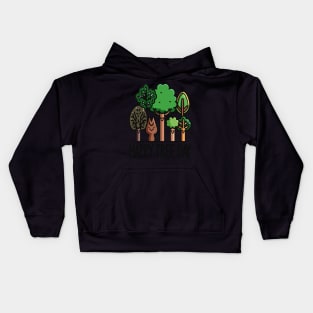 Woodland Wonders: Grow Green Kids Hoodie